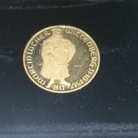 Златна монета Martin Luther 21,6 K, снимка 7 - Нумизматика и бонистика - 37382552