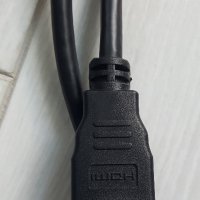 HDMI + Захранващ кабели за монитор, снимка 2 - Кабели и адаптери - 35428526