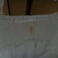 Булчинска/Сватбена рокля -  Официална/Елегантна бяла рокля, снимка 7 - Рокли - 33677693