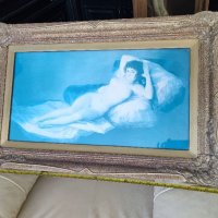 Масло върху платно. Репродукция на картини на Франчески Гоя, снимка 9 - Антикварни и старинни предмети - 39229274