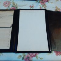 Папка с бележник ТНТМ 1973 г., снимка 1 - Антикварни и старинни предмети - 28134517