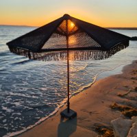 Плетени памучни чадъри за градина, плаж, ресторант или бийч бар, снимка 5 - Градински мебели, декорация  - 43956559