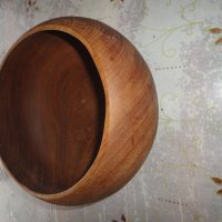 Невероятна дървена купа , снимка 4 - Декорация за дома - 43728697