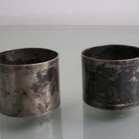 Старинни пръстени рингове за салфетки аксесоар за маса , снимка 4 - Антикварни и старинни предмети - 27780468
