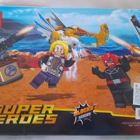 Конструктор тип лего- Непобедимите герои- Торн,Спайдермен с 232 части,за деца над 6 години , снимка 5 - Конструктори - 38499241