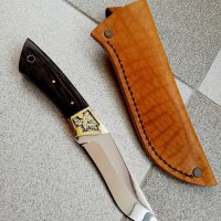 Ръчно изработен ловен нож от марка KD handmade knives ловни ножове , снимка 4 - Перални - 32579062