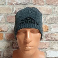 Нова зимна шапка на марката ADIDAS (Адидас) в сив цвят, снимка 6 - Шапки - 43374898