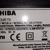 Toshiba 32l3733dg на части , снимка 1 - Телевизори - 33046324