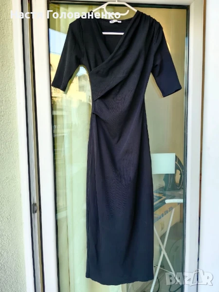 Рокля черна Zara, снимка 1