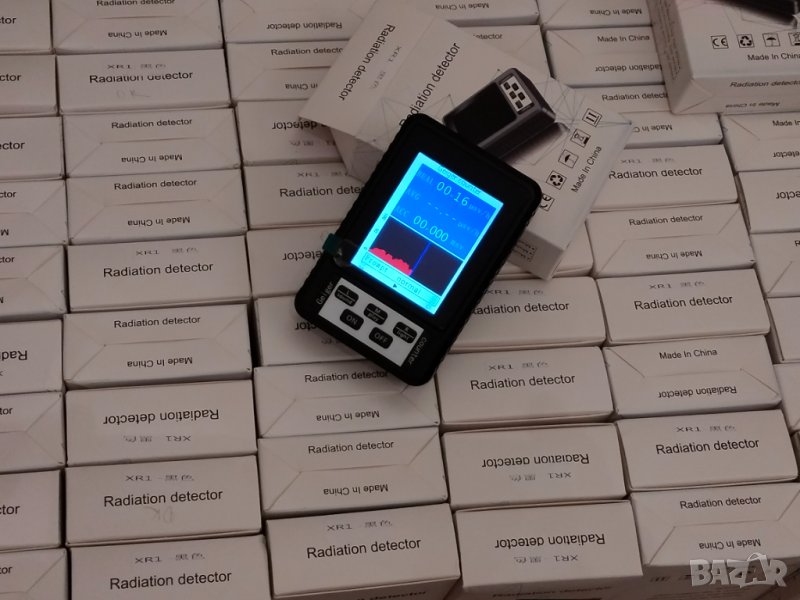 Гайгер мюлеров брояч детектор радиация гамафон гайгеров geiger muller tube counter, снимка 1