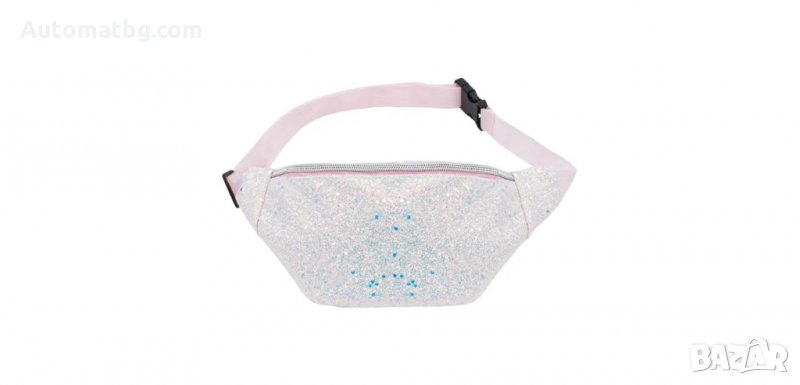 Детска чанта за талия с холографски блясък , снимка 1