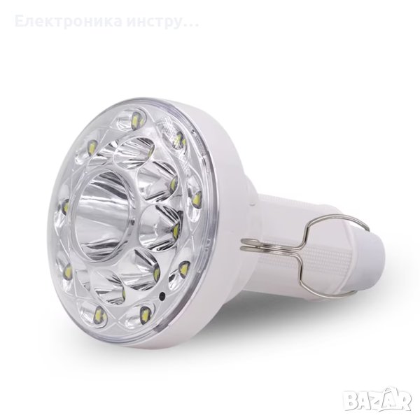 LED крушка със соларен панел 022, снимка 1