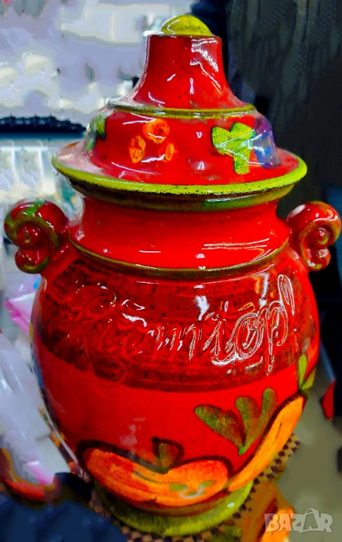 Античен глинен съд за съхранение Германия, снимка 1