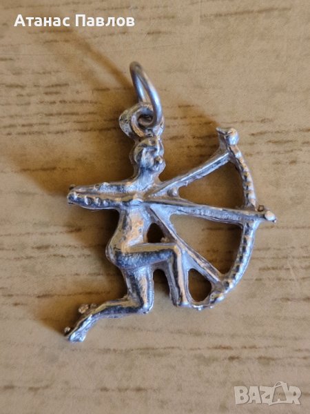 Сребърна висулка, снимка 1