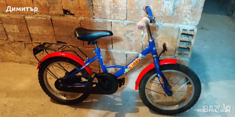 Велосипед kiddy 16", снимка 1