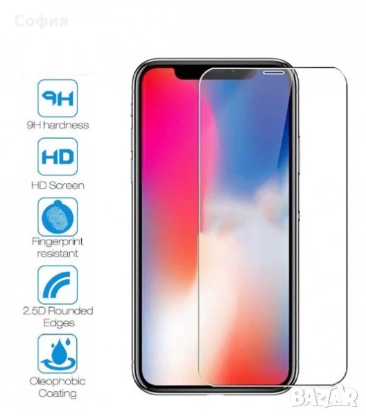 Стъклен протектор за различни модели Айфон iPhone Tempered Glass Screen Protector НАЛИЧНО!!!, снимка 1