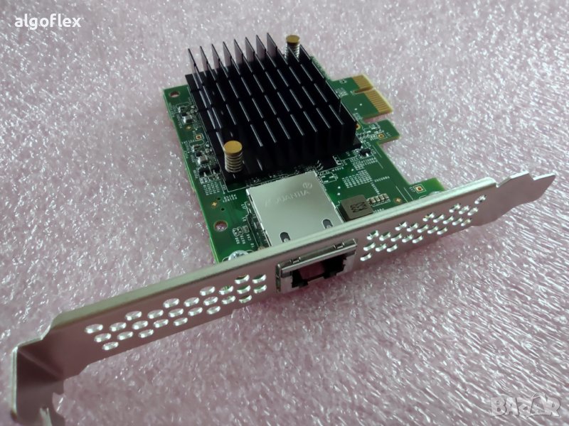 LAN Адаптер PCIe 3.0 x1 5Gb/2.5Gb/1Gb RJ45 Aquantia AQN-108 HPE 928875-001, снимка 1