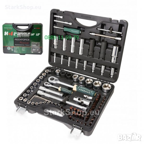 Професионален Комплект инструменти Rock FORCE 94+6 части, снимка 1