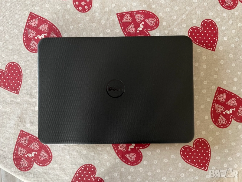 Лаптоп DELL + Оригинално зарядно за лаптоп DELL ( адаптер + захранващ кабел ), снимка 1
