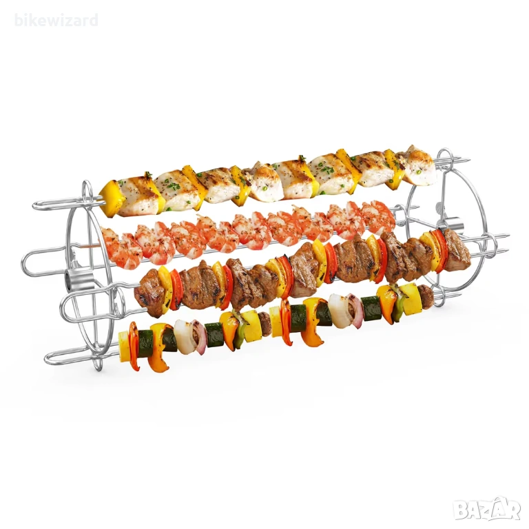 Комплект за шишчета от неръждаема стомана НОВО, снимка 1
