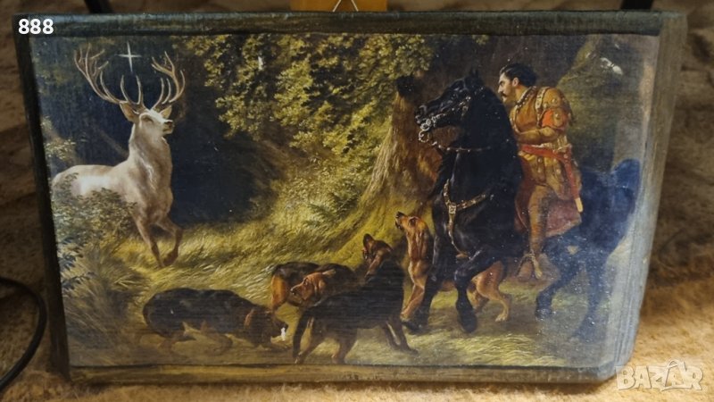 Картина върху дърво , снимка 1