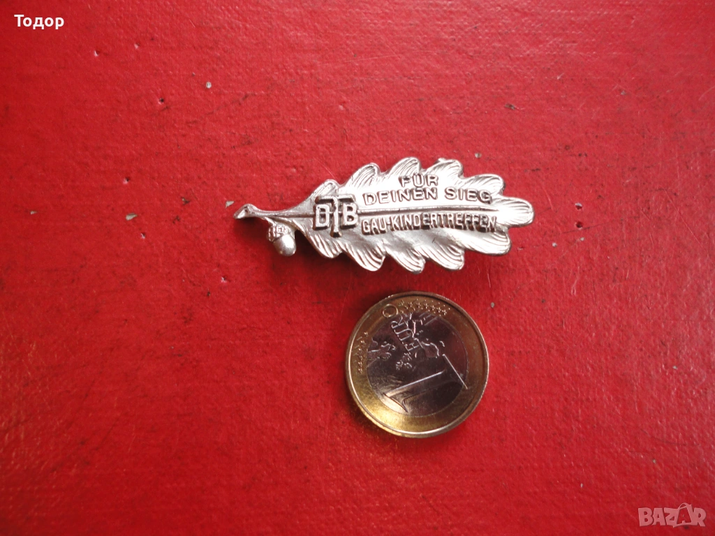 Старинен знак значка 2, снимка 1