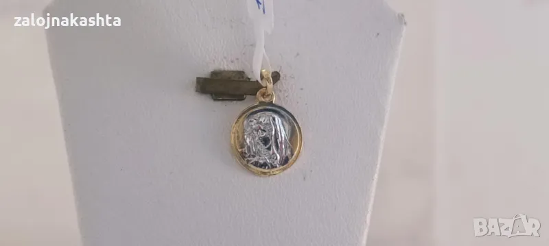 Нова Златна икона-0,75гр/14кр, снимка 1