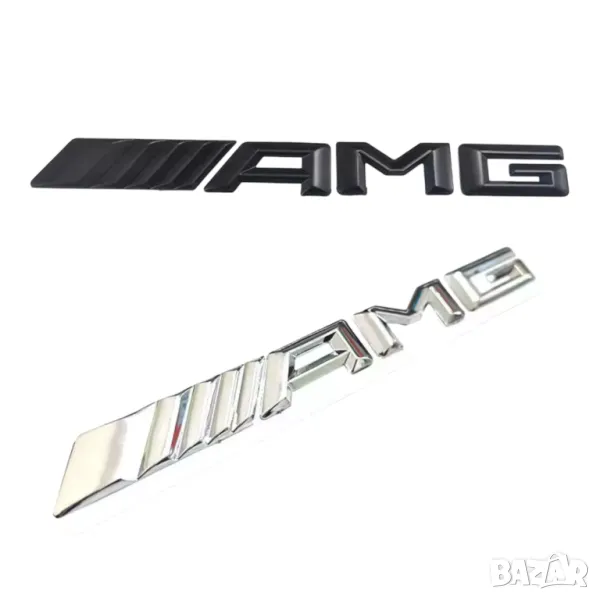 ///AMG надпис лепенка емблема за багажник за Мерцедес АМГ Mercedes, снимка 1