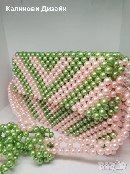 Мини чанта "Зелена ябълка", снимка 1