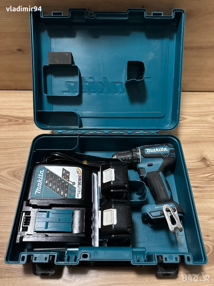 Makita DDF485 Безчетков винтоверт, снимка 1