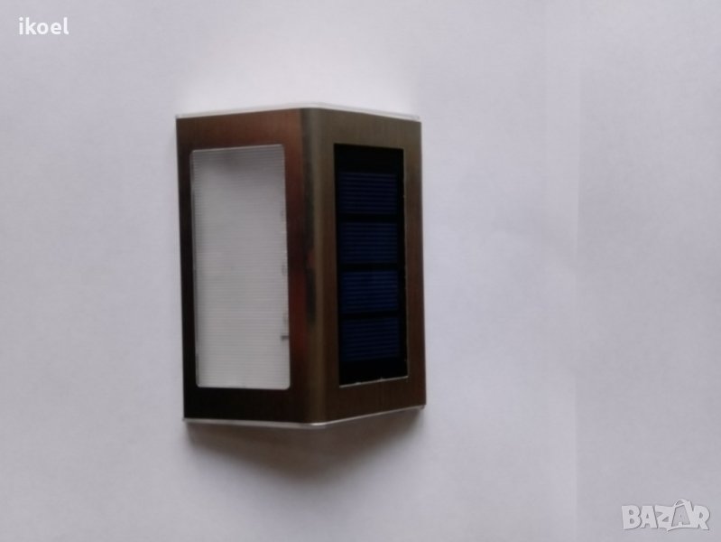 LED аплик соларен за осветяване на стълби , снимка 1