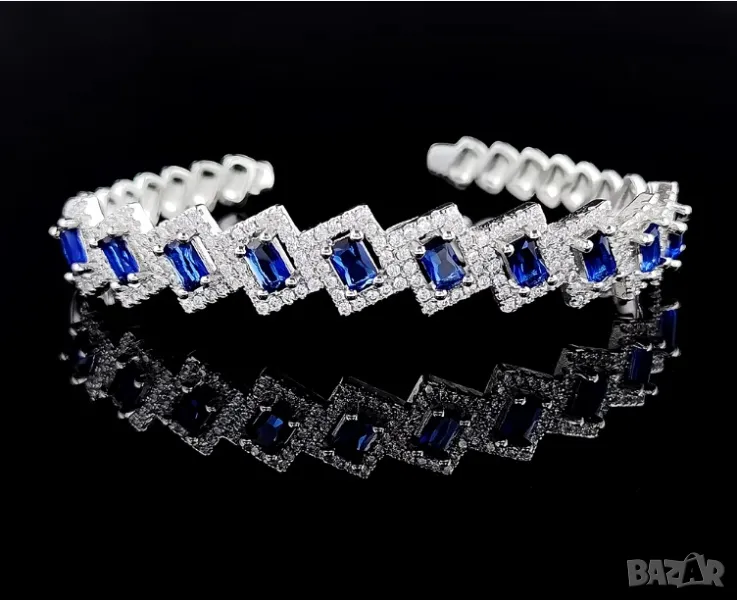 Гривна със сапфири, снимка 1