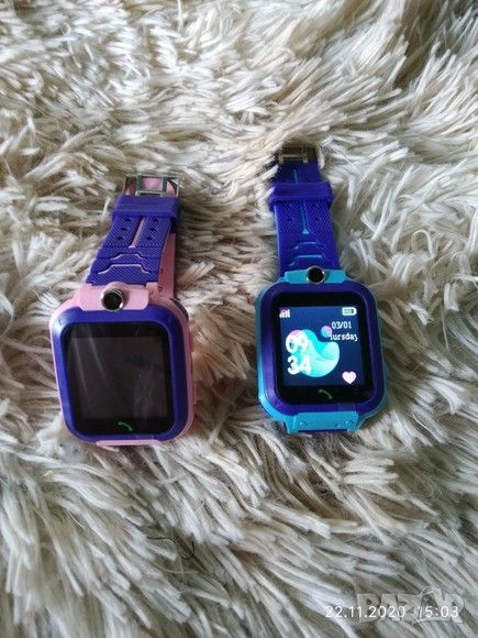 Водоустойчив детски 2G смарт часовник с вградена камера, снимка 1