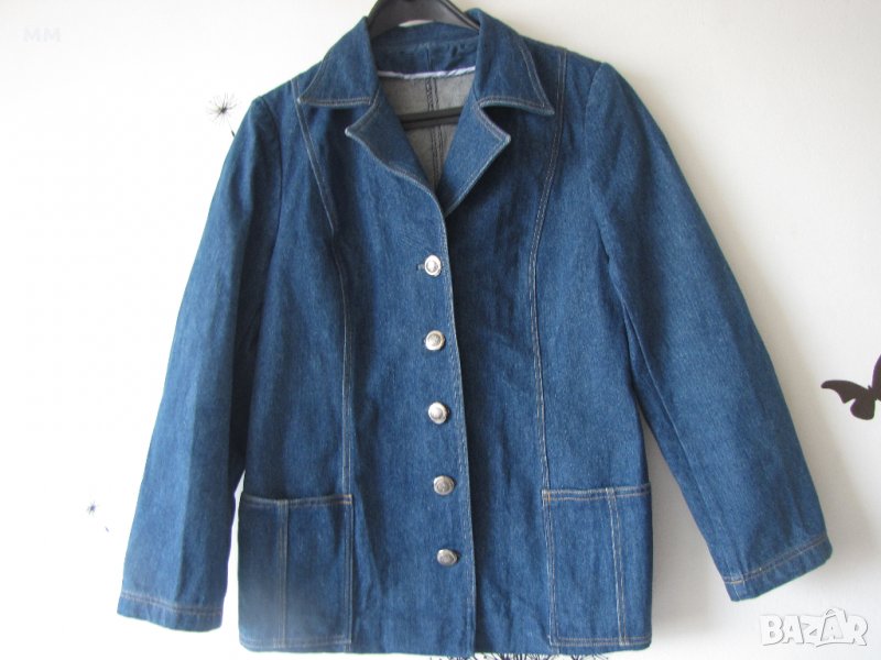 Дънково дамско сако, снимка 1