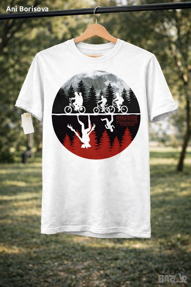 🛍️ Фен артикули Stranger Things – тениски, чаши, чанти, снимка 1