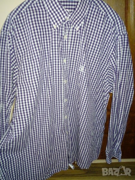 Мъжка памучна риза Адидас/Adidas, снимка 1