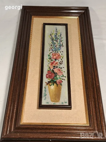 картина цветя , снимка 1