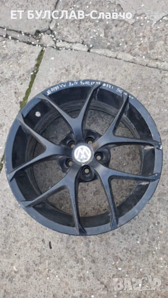 Джанти за VW 17 цола-№7090,БУЛСЛАВ, снимка 1