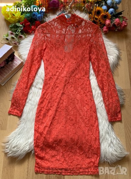 Дантелена рокля Sisters point, снимка 1