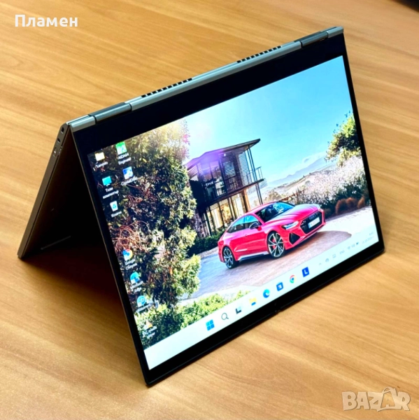 Lenovo X1 Titanium Yoga 2-in-1/ Core i5-1130G7 / 16GB / 256GB SSD / 2K Touch, снимка 1