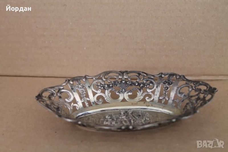 Сребърна фруктиера, снимка 1