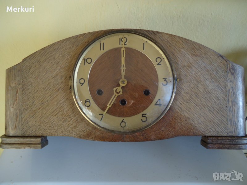 СТАР НАСТОЛЕН КАМИНЕН ЧАСОВНИК-BREVETE S.G.D.G., снимка 1