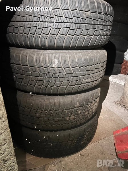 Зимни гуми с джанти Gislaved 195/65/15, снимка 1