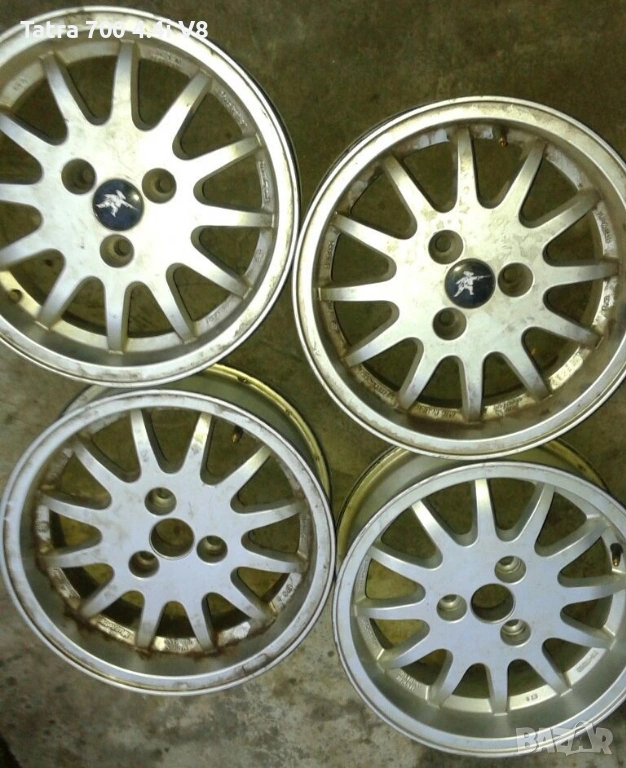 Citroen AX. Алуминиеви джанти 14цола  с 3отвора , снимка 1