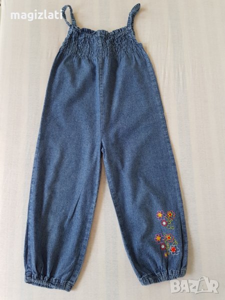 Летен дънков гащеризон - 4 години, снимка 1