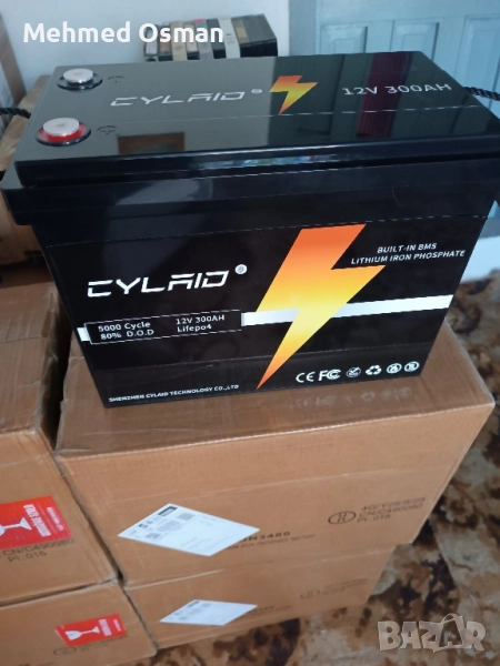 батерия за соларни системи 12 волта 300 ампера, снимка 1