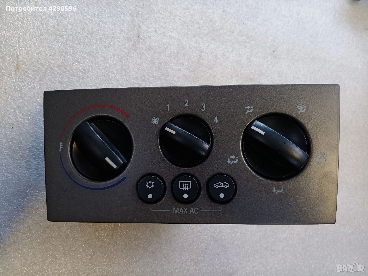 Управление парно климатик Opel Meriva / Опел Мерива , снимка 1