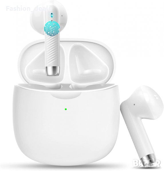 Нови безжични Bluetooth слушалки earbuds Микрофон Бързо зареждане, снимка 1