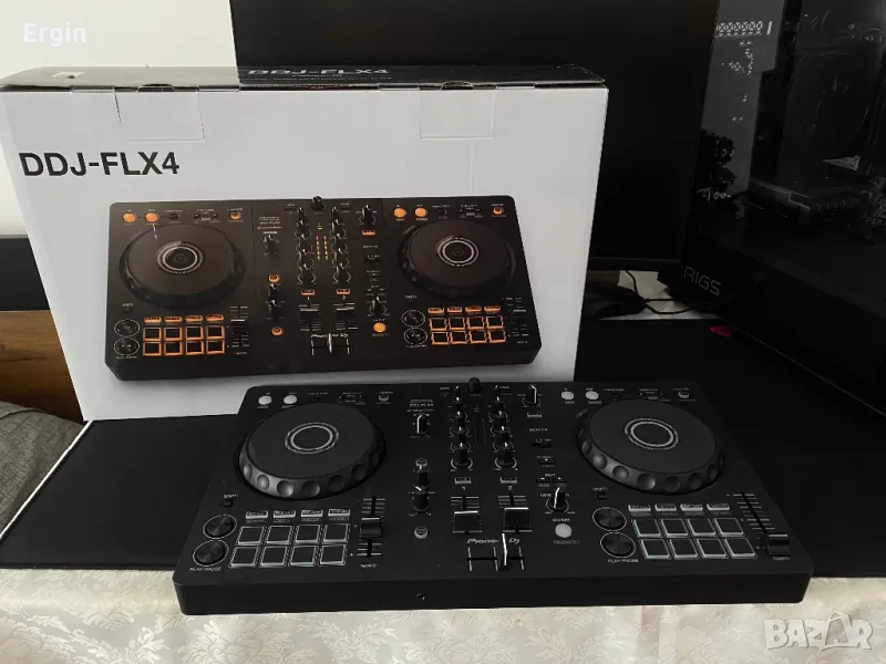 Pioneer DDJ-FLX4 – Като нов!, снимка 1