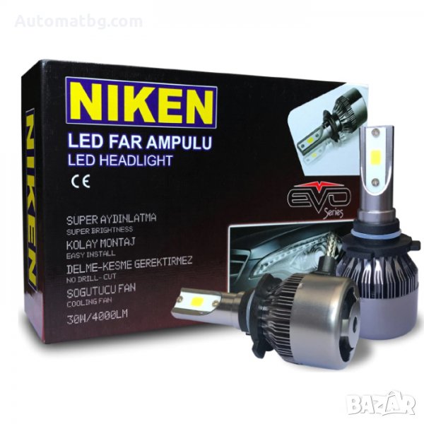 Диодни крушки Automat, H11, 30W, снимка 1